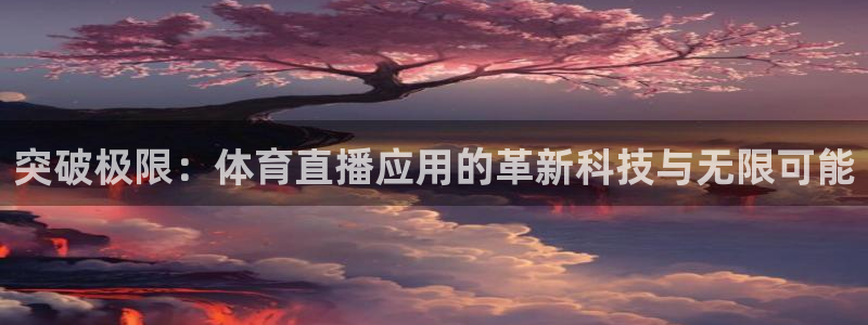 搜球体育下载：突破极限：体育直播应用的革新科技与无限可能